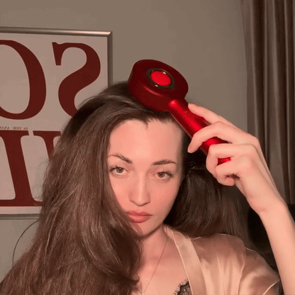 HaloHair™ Red Light Scalp Massager: 93% Saw Thicker Hair Within 21 Days!
